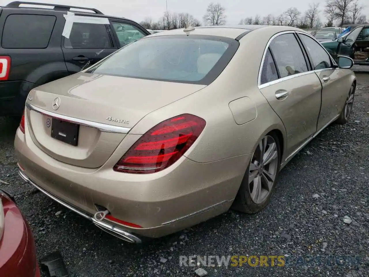 4 Photograph of a damaged car WDDUG8GB8LA521149 MERCEDES-BENZ S-CLASS 2020