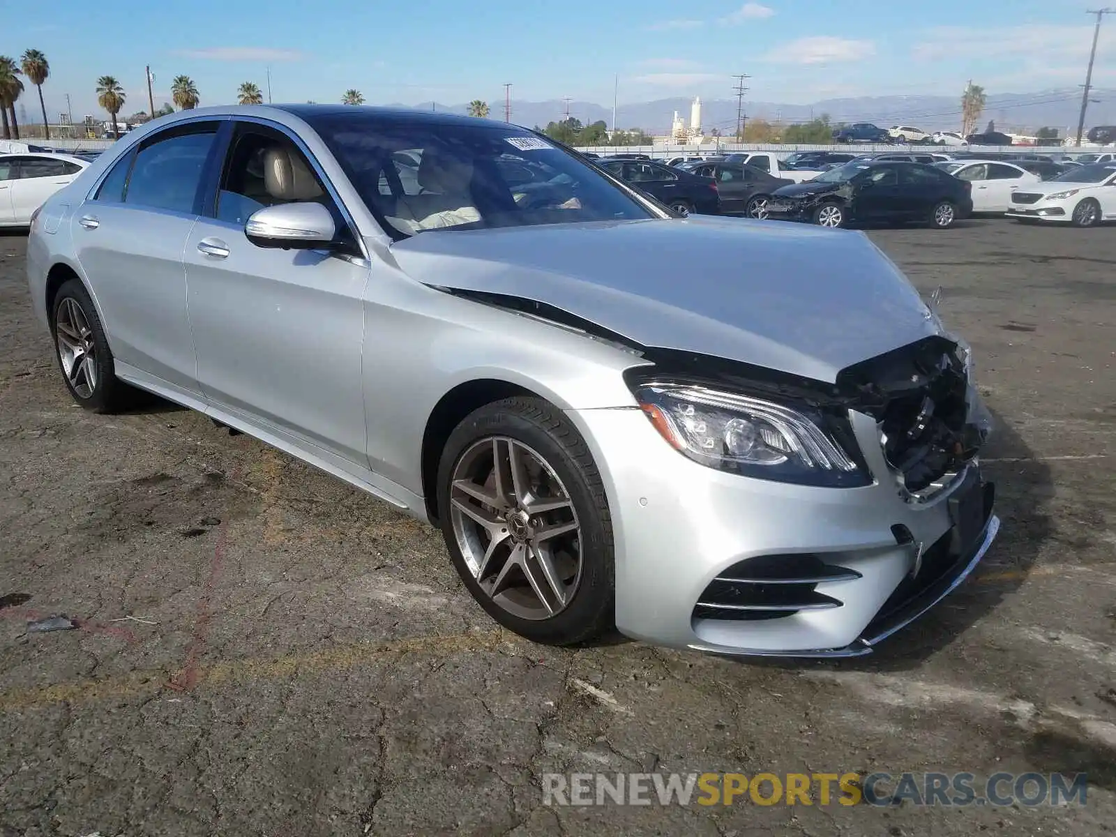 1 Photograph of a damaged car WDDUG8GB9LA506031 MERCEDES-BENZ S CLASS 2020