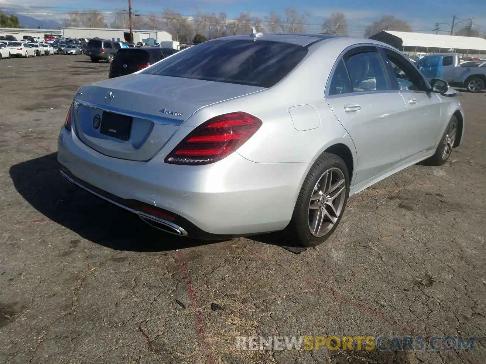 4 Photograph of a damaged car WDDUG8GB9LA506031 MERCEDES-BENZ S CLASS 2020