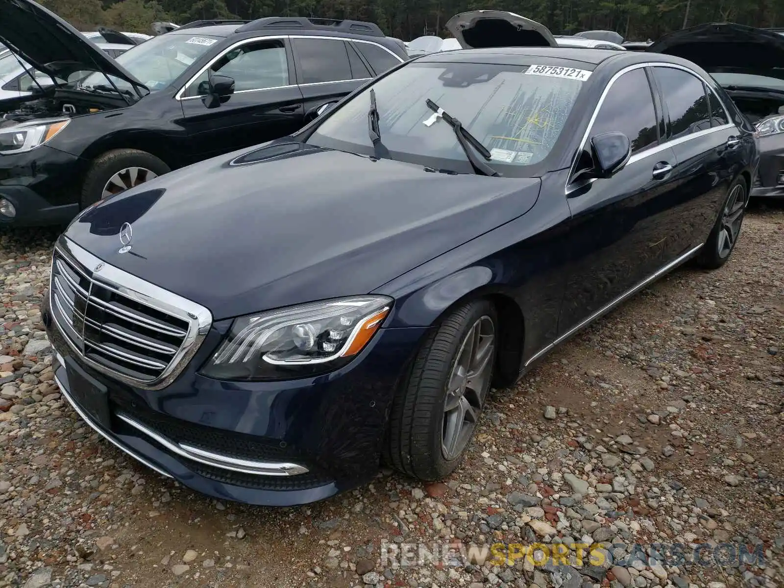 2 Фотография поврежденного автомобиля WDDUG8GB9LA521239 MERCEDES-BENZ S-CLASS 2020