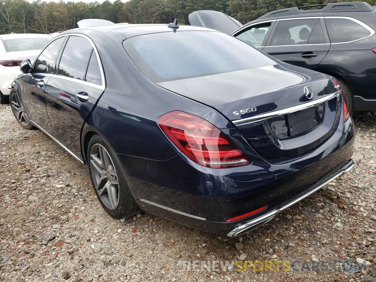 3 Фотография поврежденного автомобиля WDDUG8GB9LA521239 MERCEDES-BENZ S-CLASS 2020