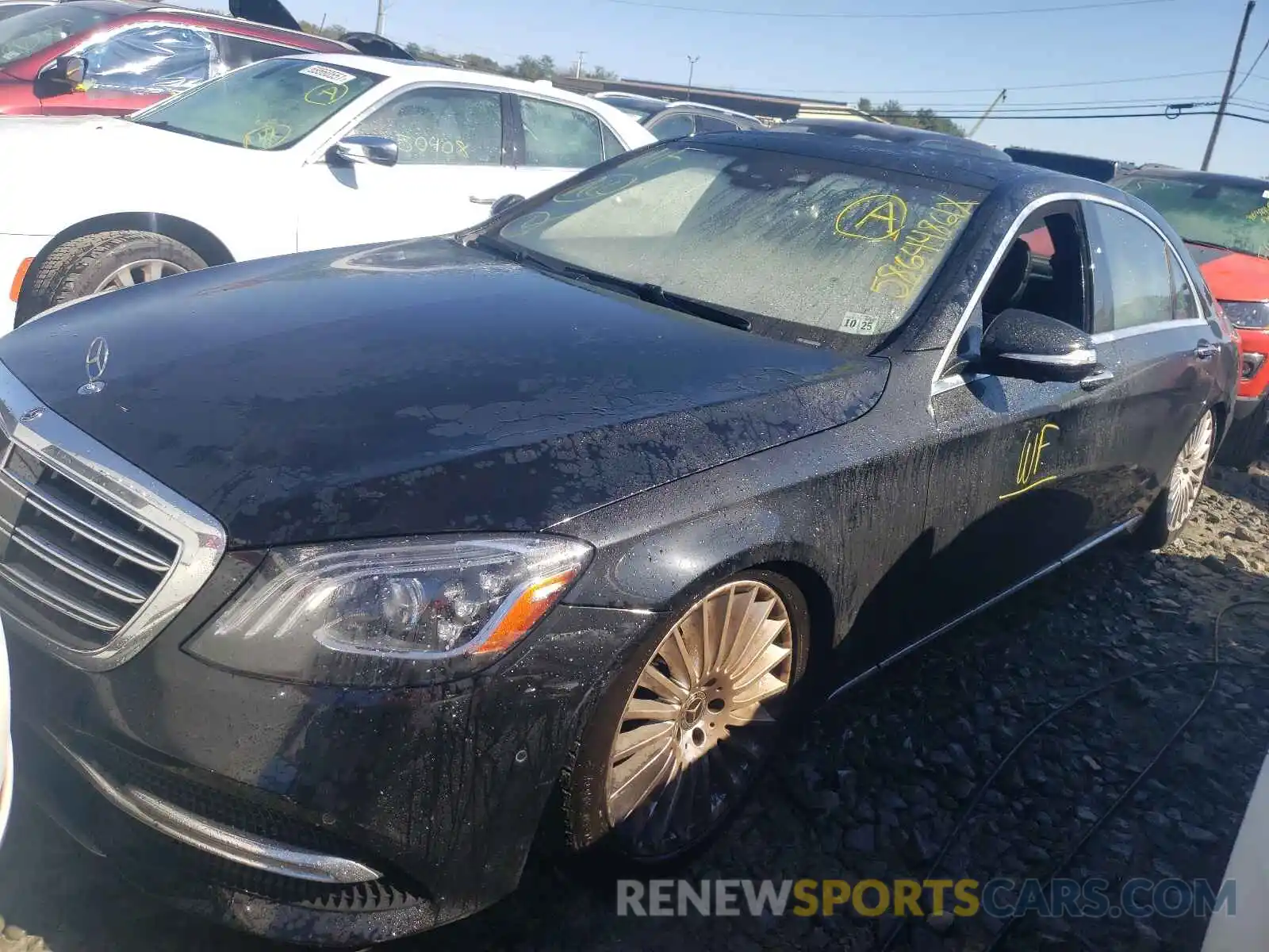 2 Photograph of a damaged car WDDUG8GBXLA500481 MERCEDES-BENZ S-CLASS 2020