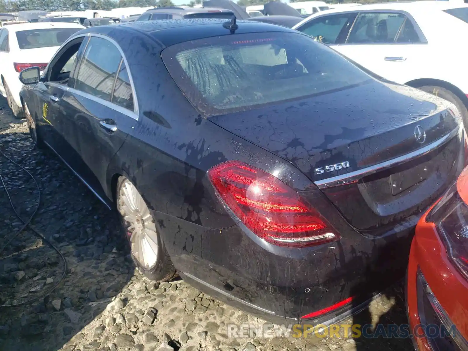 3 Photograph of a damaged car WDDUG8GBXLA500481 MERCEDES-BENZ S-CLASS 2020