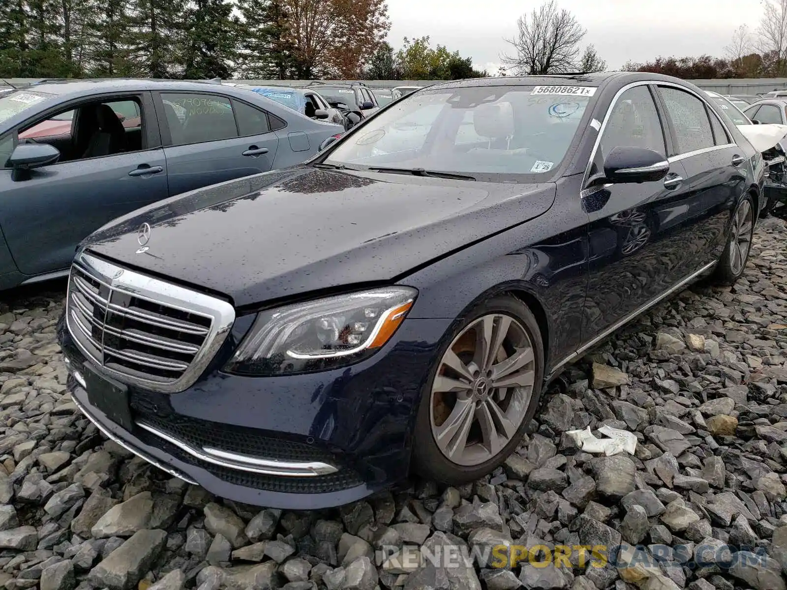 2 Фотография поврежденного автомобиля WDDUG8GBXLA520553 MERCEDES-BENZ S-CLASS 2020