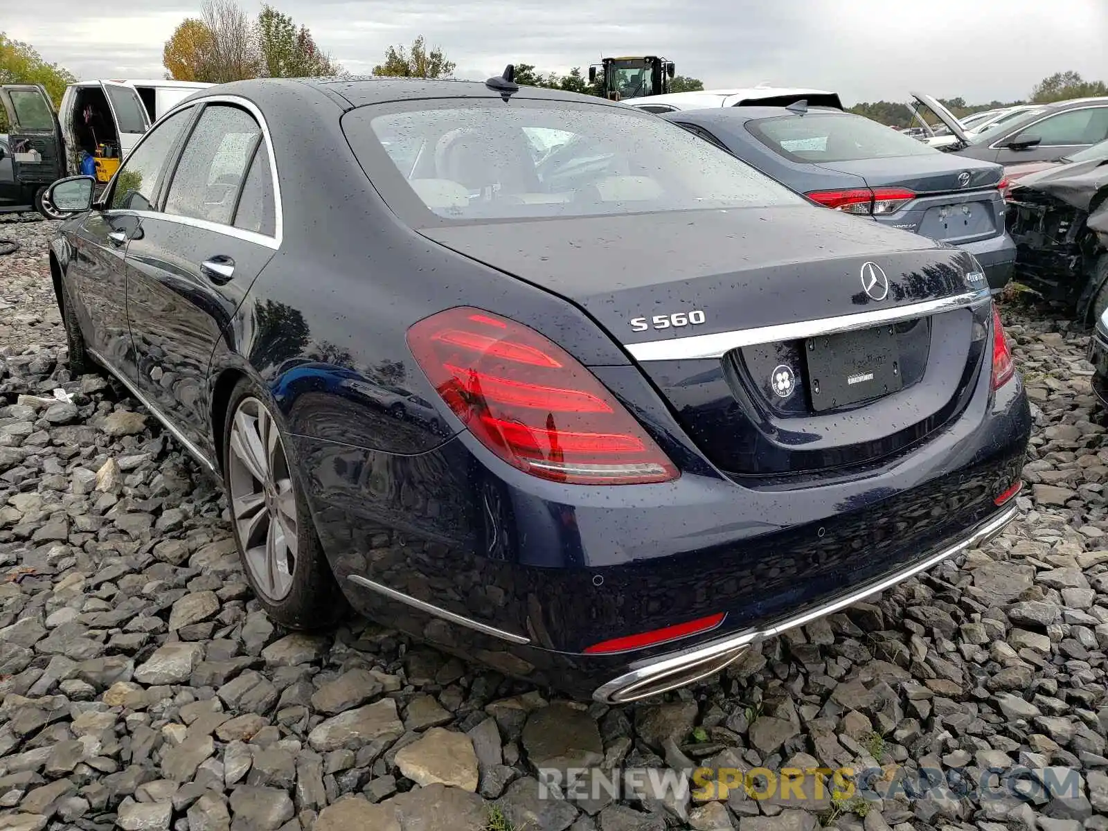 3 Фотография поврежденного автомобиля WDDUG8GBXLA520553 MERCEDES-BENZ S-CLASS 2020