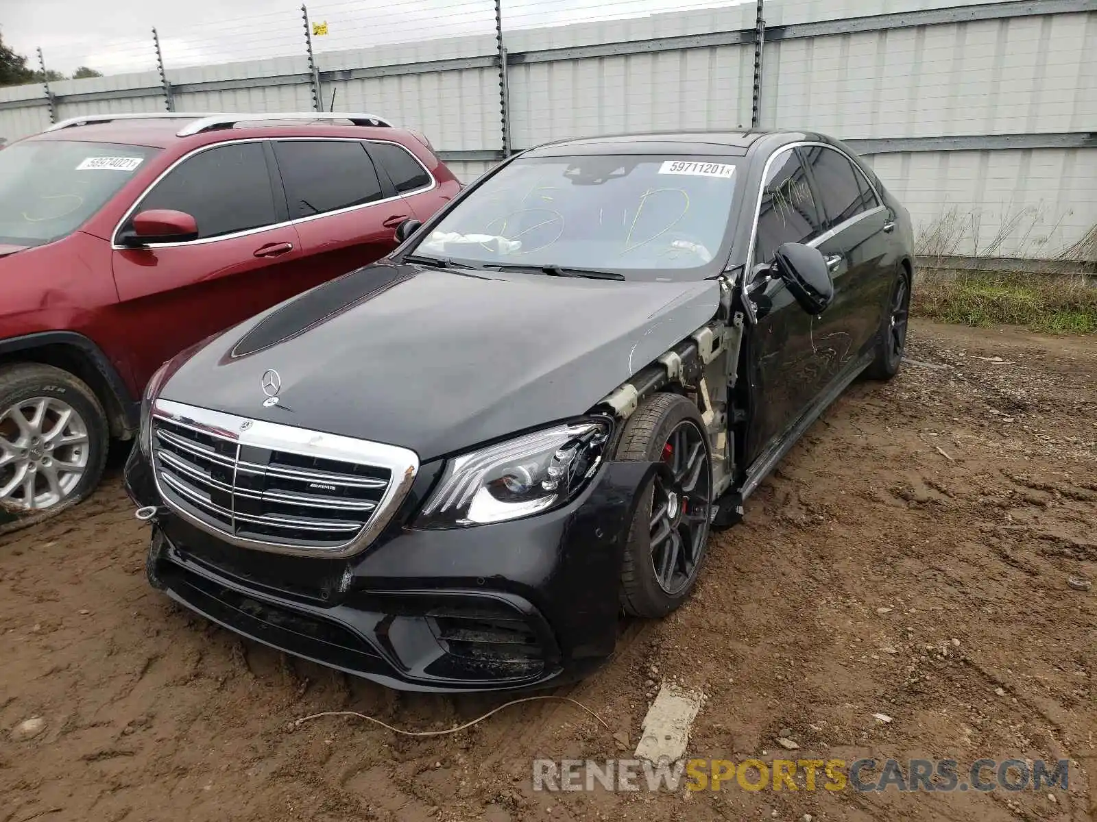 2 Photograph of a damaged car WDDUG8JB7LA516212 MERCEDES-BENZ S-CLASS 2020