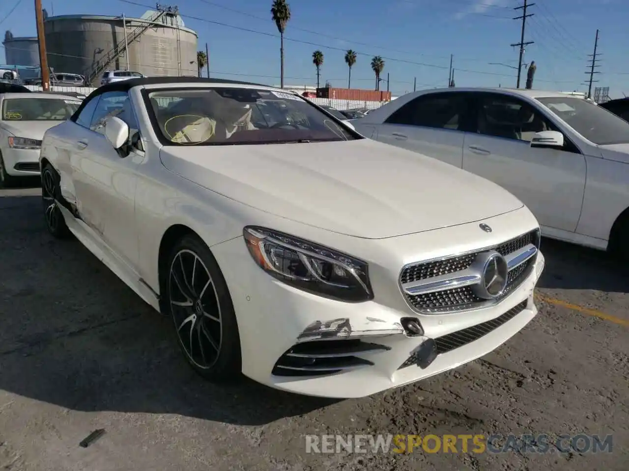 1 Photograph of a damaged car WDDXK8DB0LA040568 MERCEDES-BENZ S-CLASS 2020