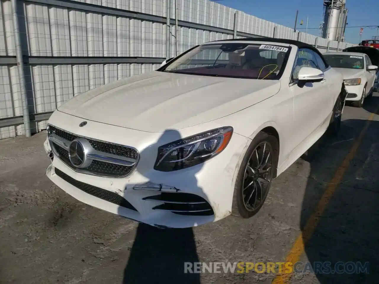 2 Photograph of a damaged car WDDXK8DB0LA040568 MERCEDES-BENZ S-CLASS 2020