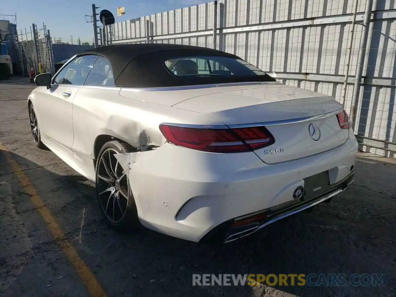 3 Photograph of a damaged car WDDXK8DB0LA040568 MERCEDES-BENZ S-CLASS 2020