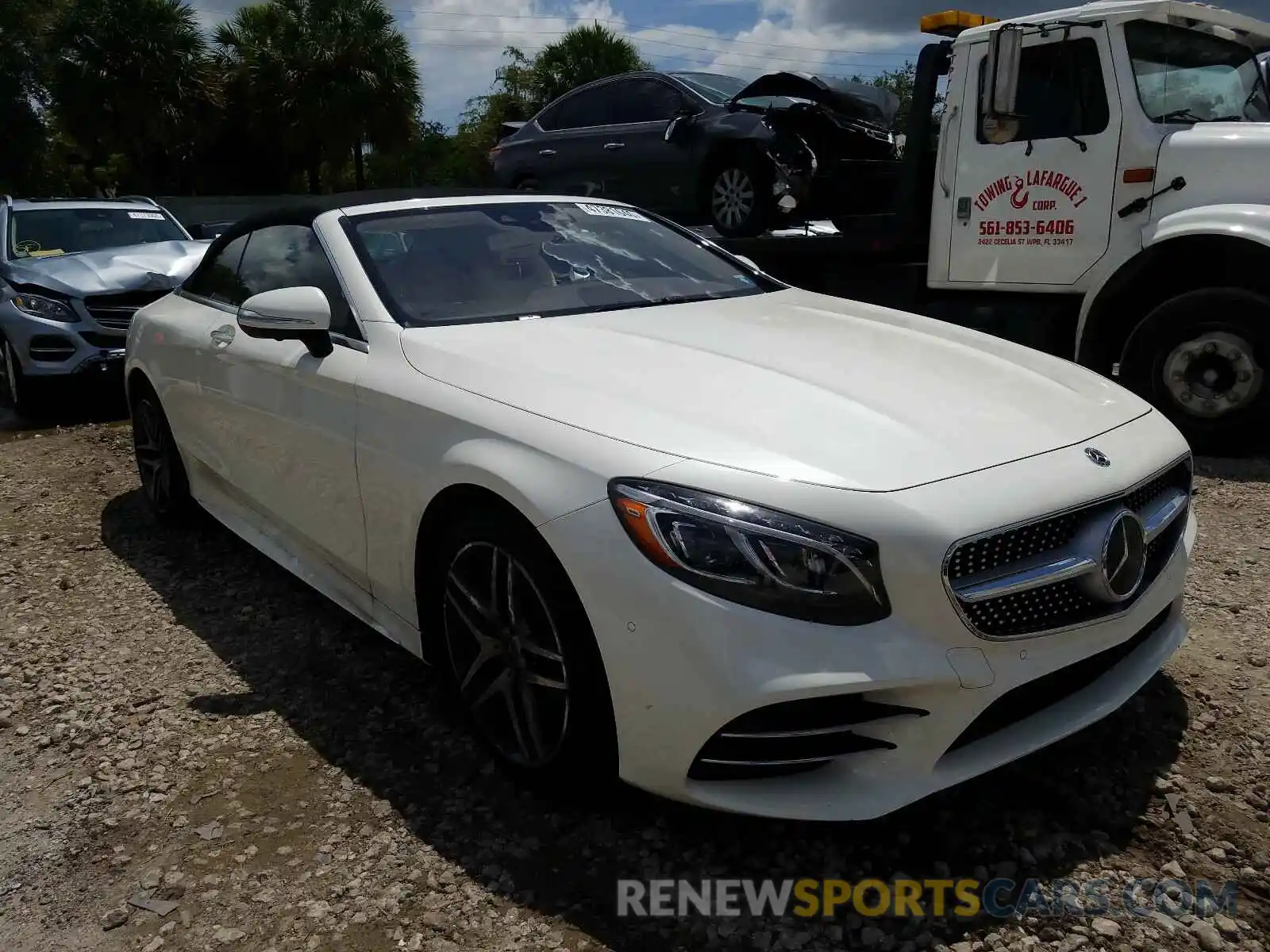 1 Photograph of a damaged car WDDXK8DB6LA040686 MERCEDES-BENZ S CLASS 2020