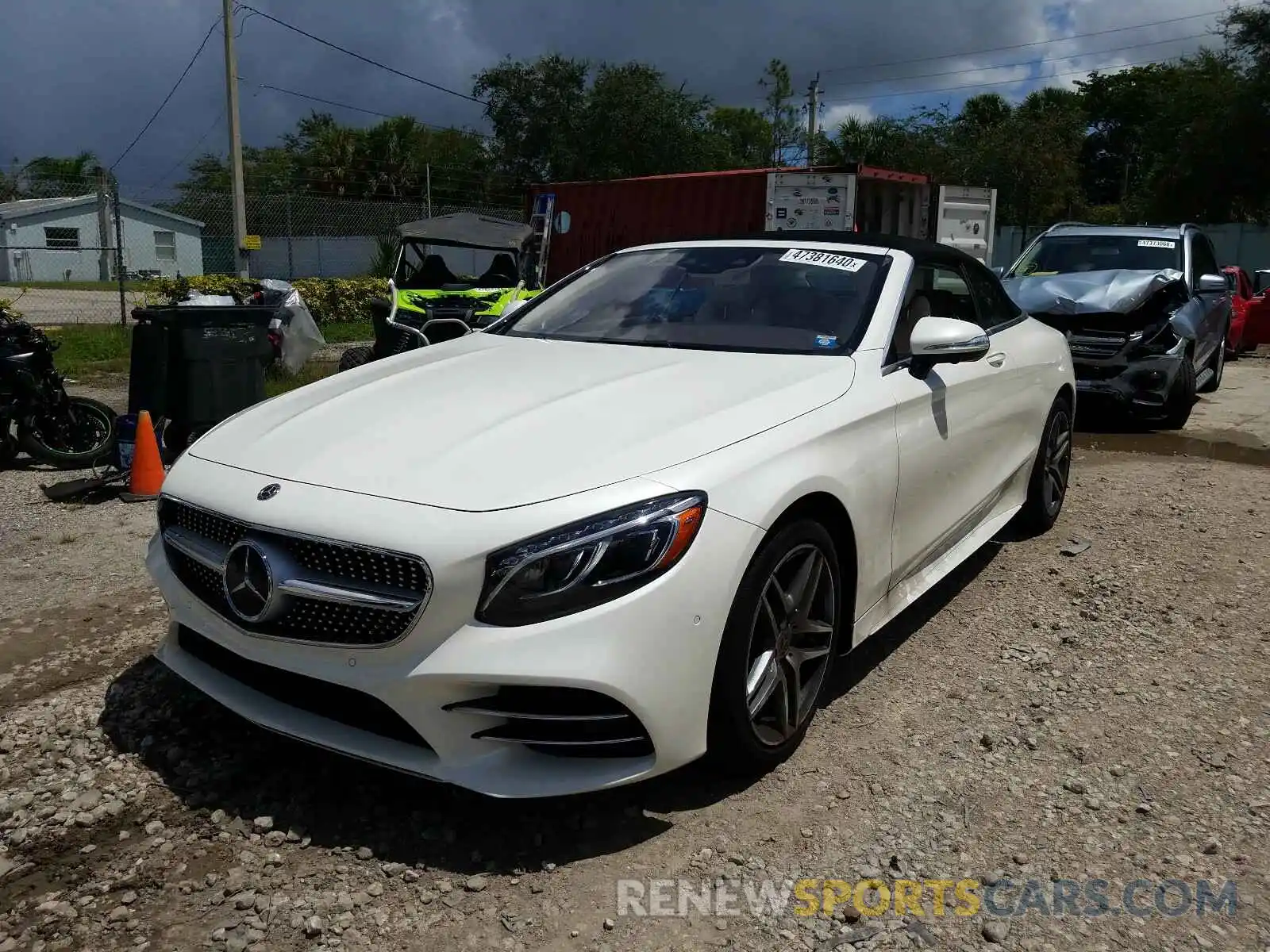 2 Photograph of a damaged car WDDXK8DB6LA040686 MERCEDES-BENZ S CLASS 2020