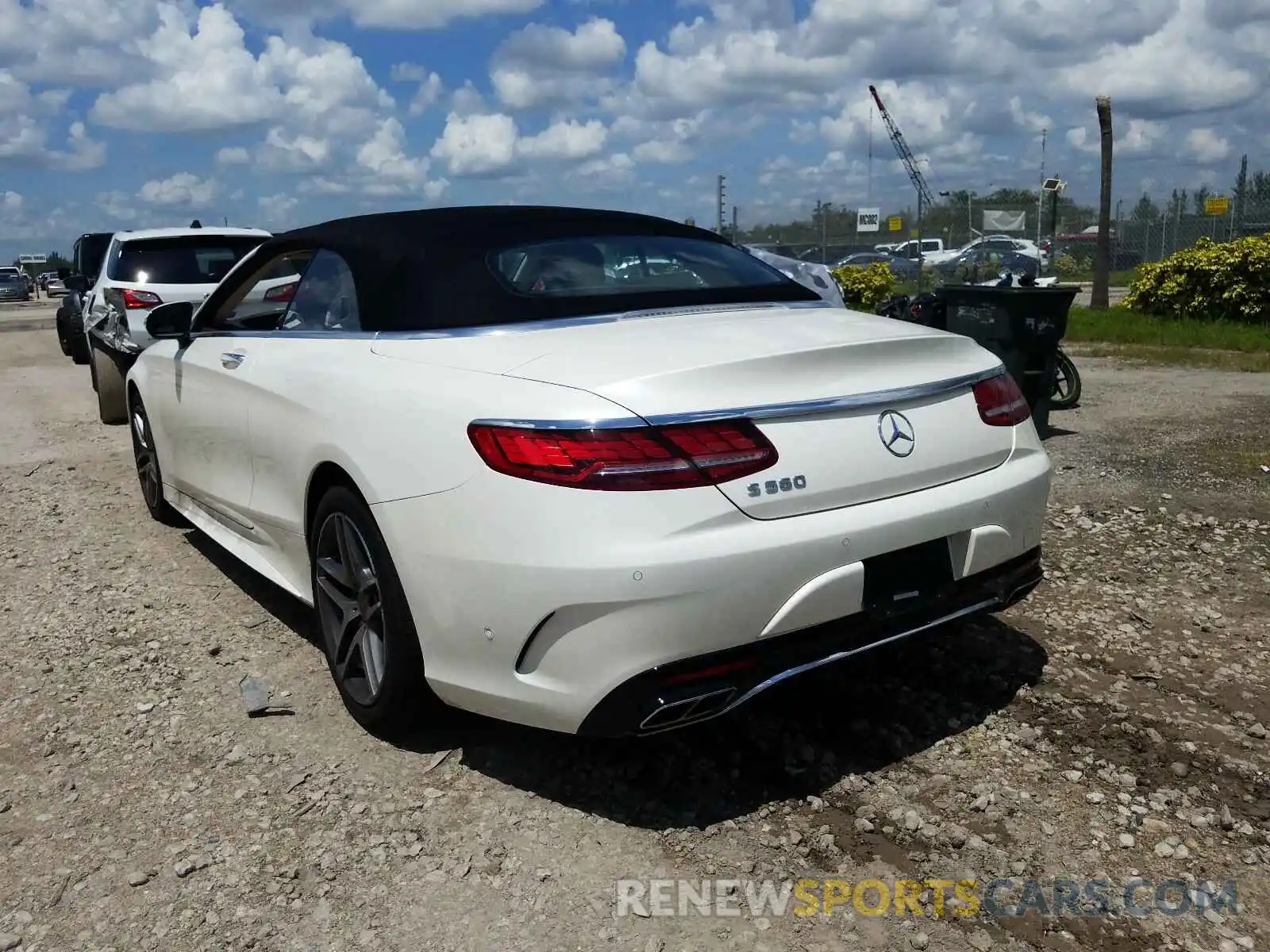 3 Photograph of a damaged car WDDXK8DB6LA040686 MERCEDES-BENZ S CLASS 2020