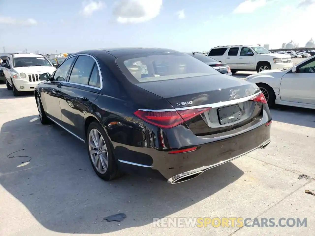 3 Photograph of a damaged car W1K6G6DB7MA031658 MERCEDES-BENZ S-CLASS 2021