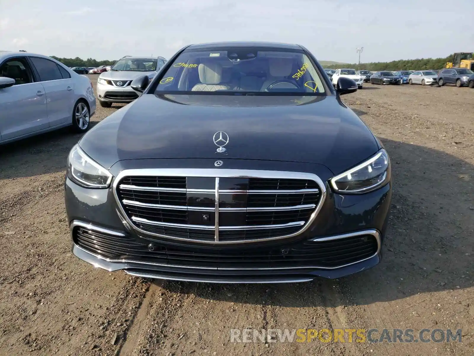 9 Photograph of a damaged car W1K6G6DB8MA030843 MERCEDES-BENZ S-CLASS 2021