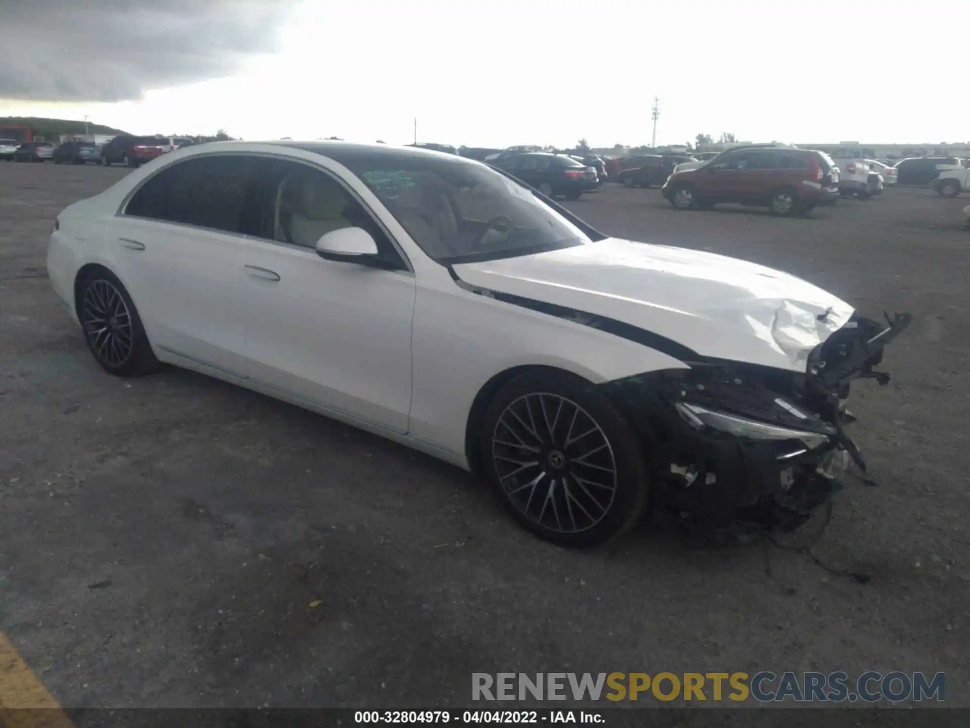 1 Photograph of a damaged car W1K6G7GB0MA035259 MERCEDES-BENZ S-CLASS 2021