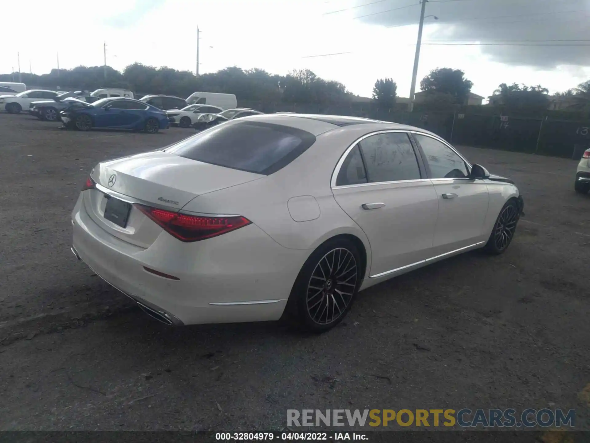 4 Photograph of a damaged car W1K6G7GB0MA035259 MERCEDES-BENZ S-CLASS 2021