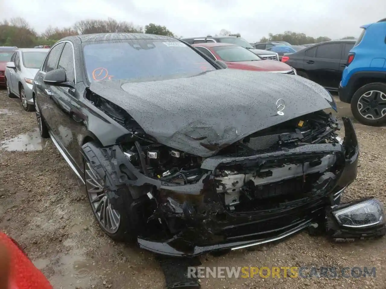 1 Photograph of a damaged car W1K6G7GB0MA047878 MERCEDES-BENZ S-CLASS 2021