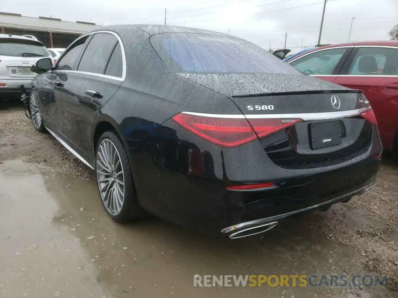 3 Photograph of a damaged car W1K6G7GB0MA047878 MERCEDES-BENZ S-CLASS 2021