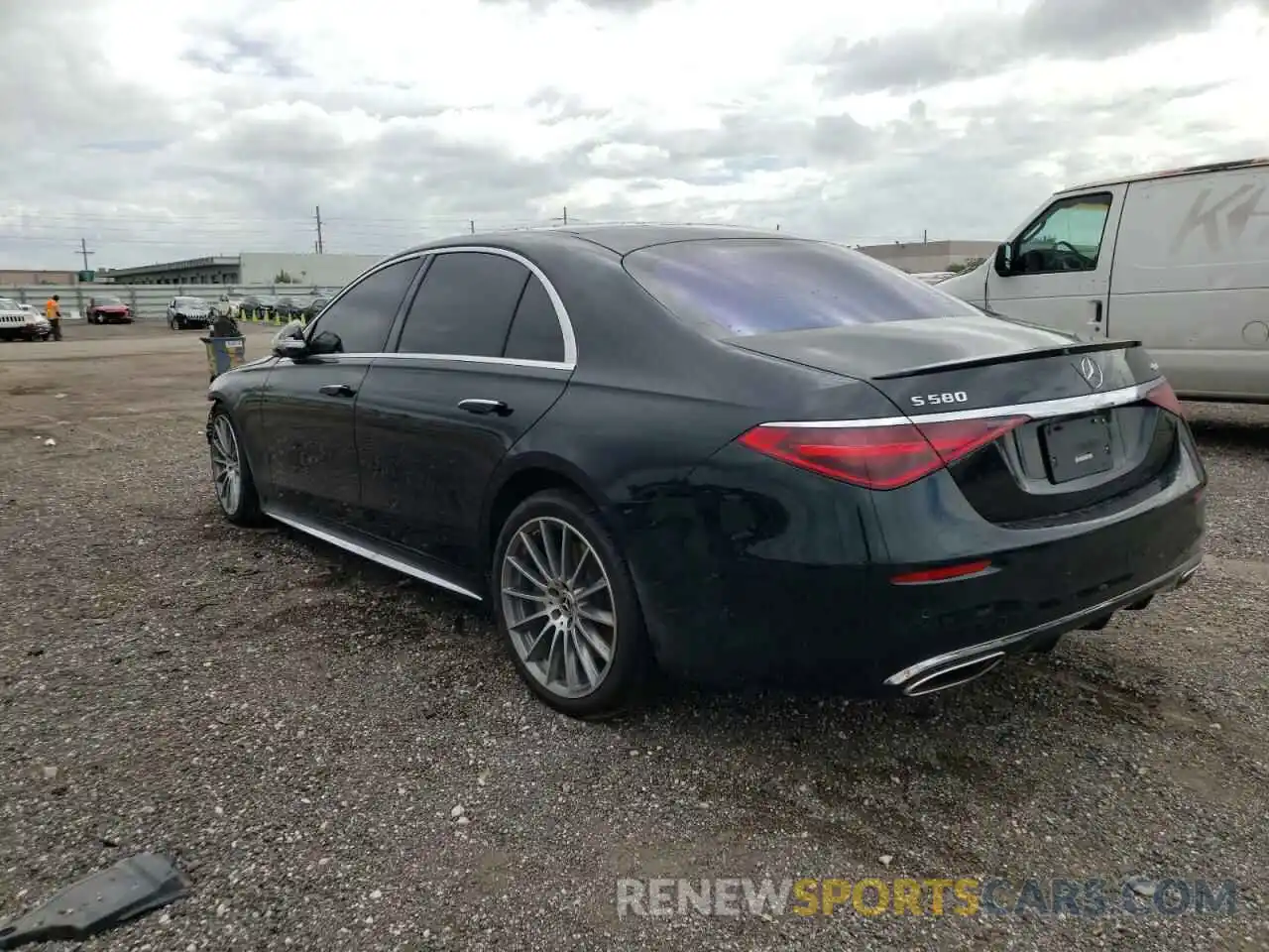 3 Photograph of a damaged car W1K6G7GB0MA055608 MERCEDES-BENZ S-CLASS 2021