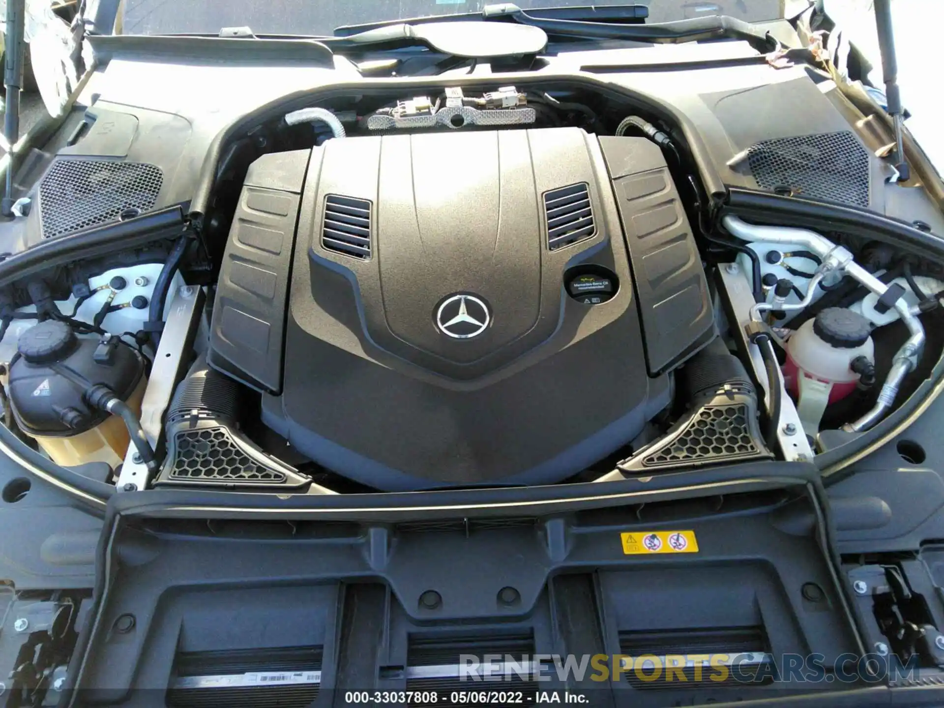 10 Фотография поврежденного автомобиля W1K6G7GB0MA056144 MERCEDES-BENZ S-CLASS 2021