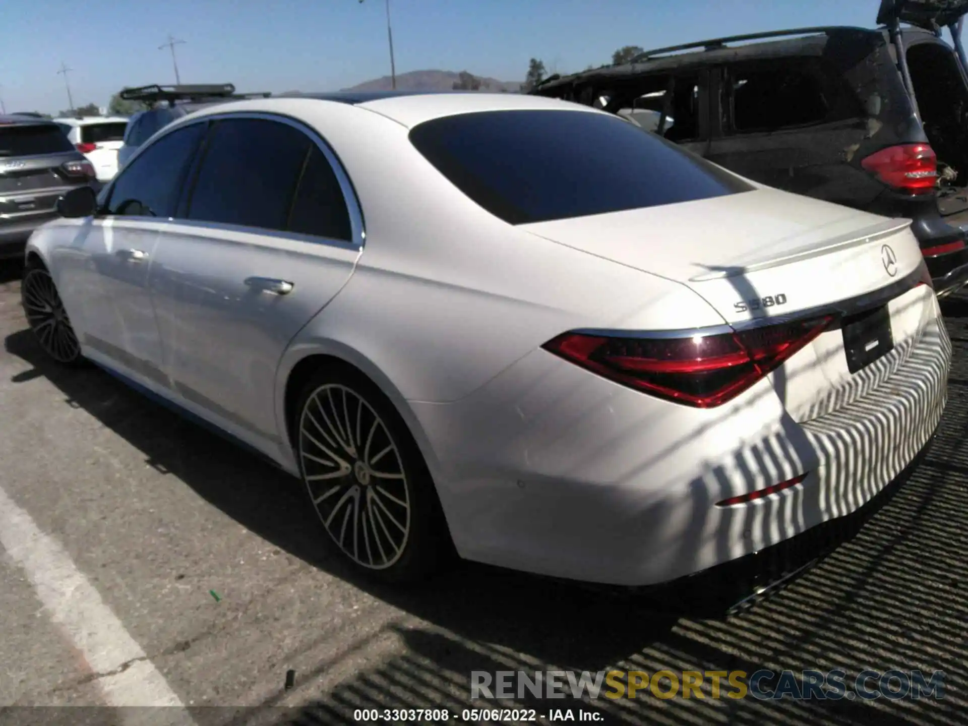 3 Photograph of a damaged car W1K6G7GB0MA056144 MERCEDES-BENZ S-CLASS 2021