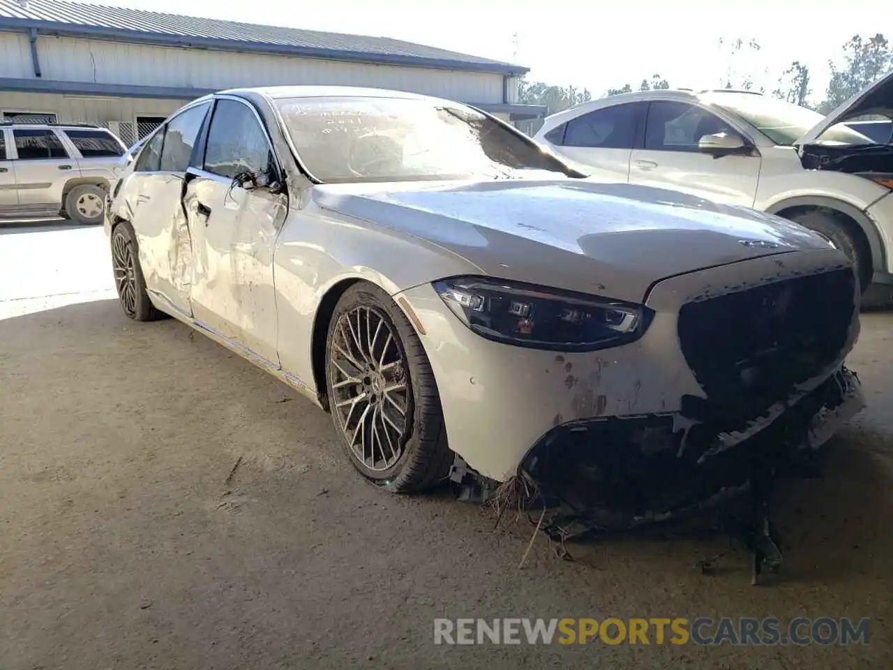 1 Photograph of a damaged car W1K6G7GB1MA037201 MERCEDES-BENZ S-CLASS 2021