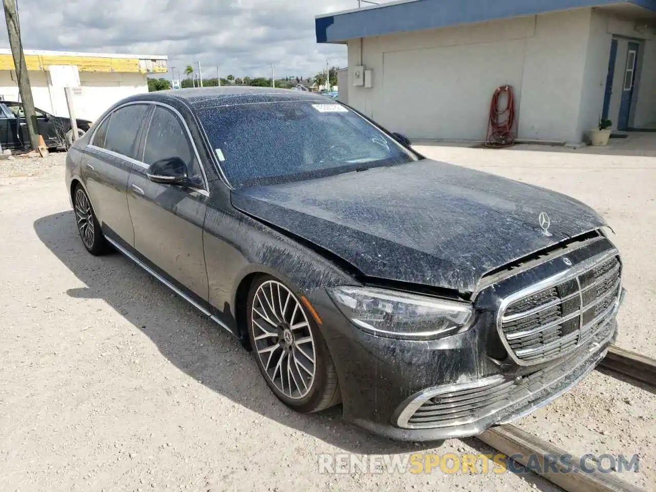 1 Фотография поврежденного автомобиля W1K6G7GB1MA039563 MERCEDES-BENZ S-CLASS 2021