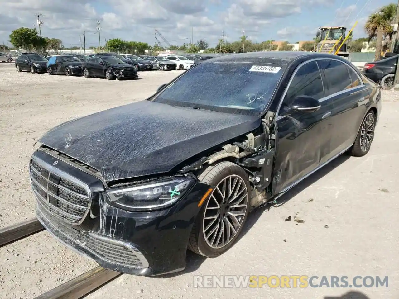 2 Photograph of a damaged car W1K6G7GB1MA039563 MERCEDES-BENZ S-CLASS 2021