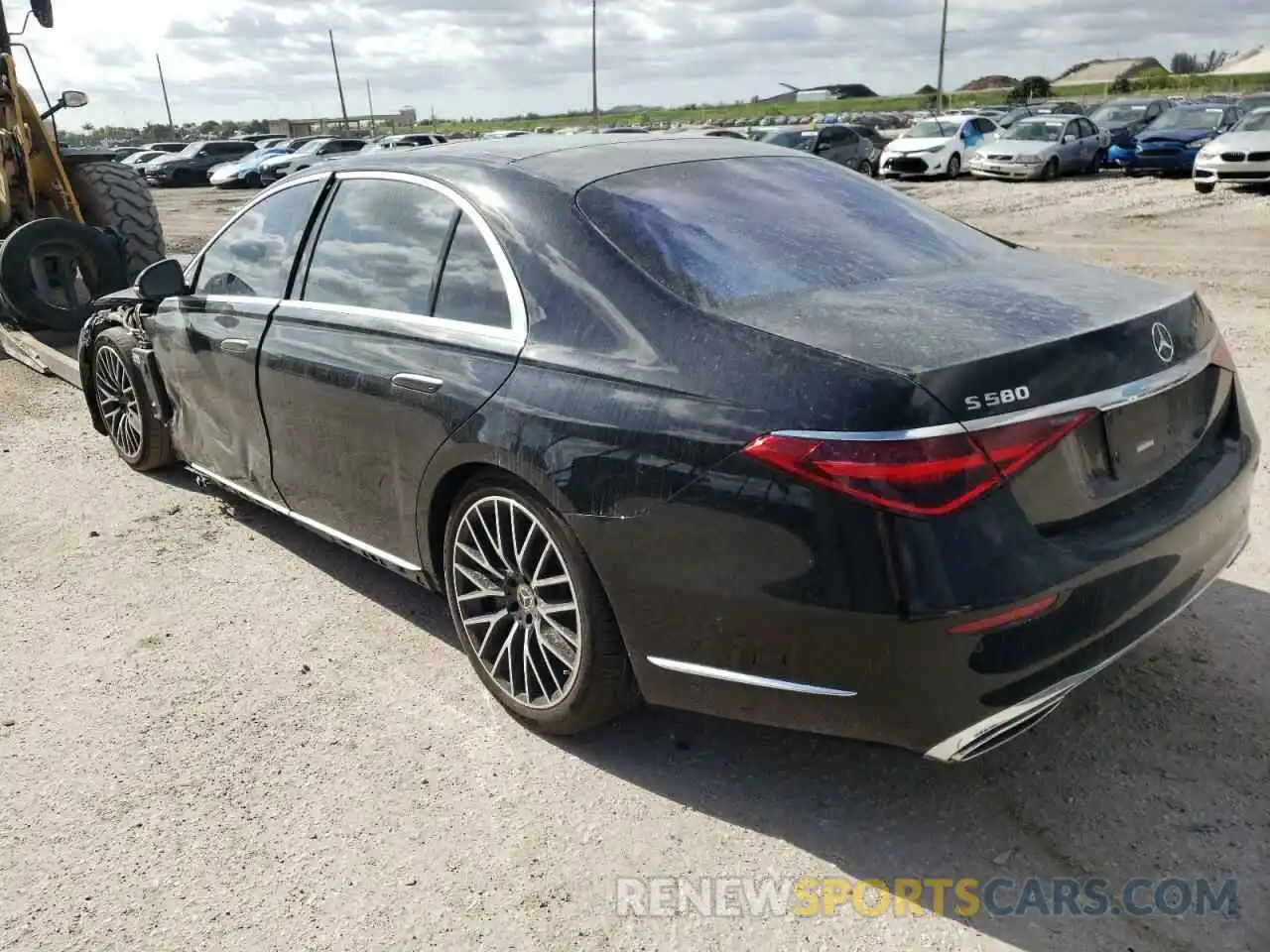 3 Photograph of a damaged car W1K6G7GB1MA039563 MERCEDES-BENZ S-CLASS 2021