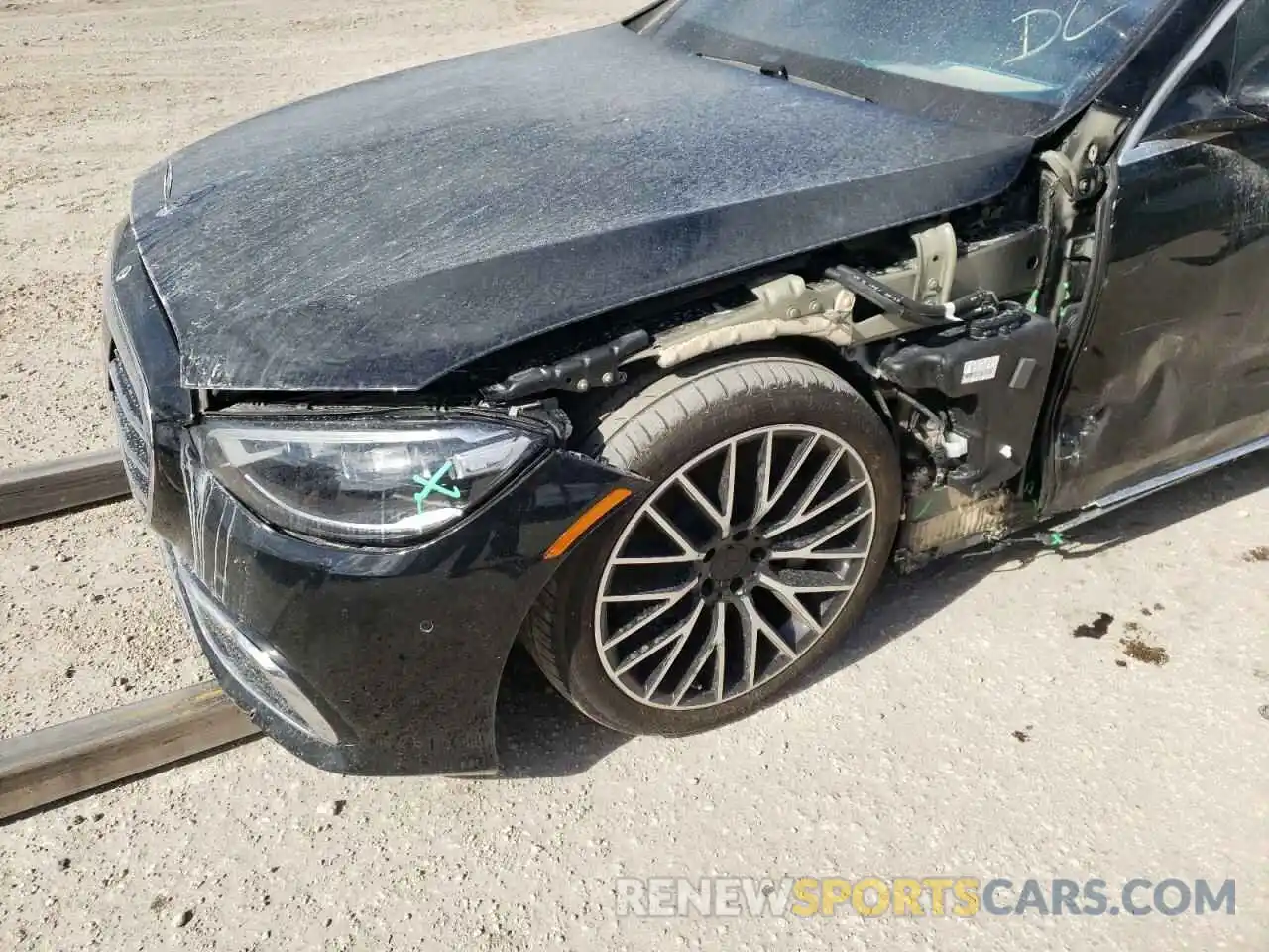 9 Photograph of a damaged car W1K6G7GB1MA039563 MERCEDES-BENZ S-CLASS 2021