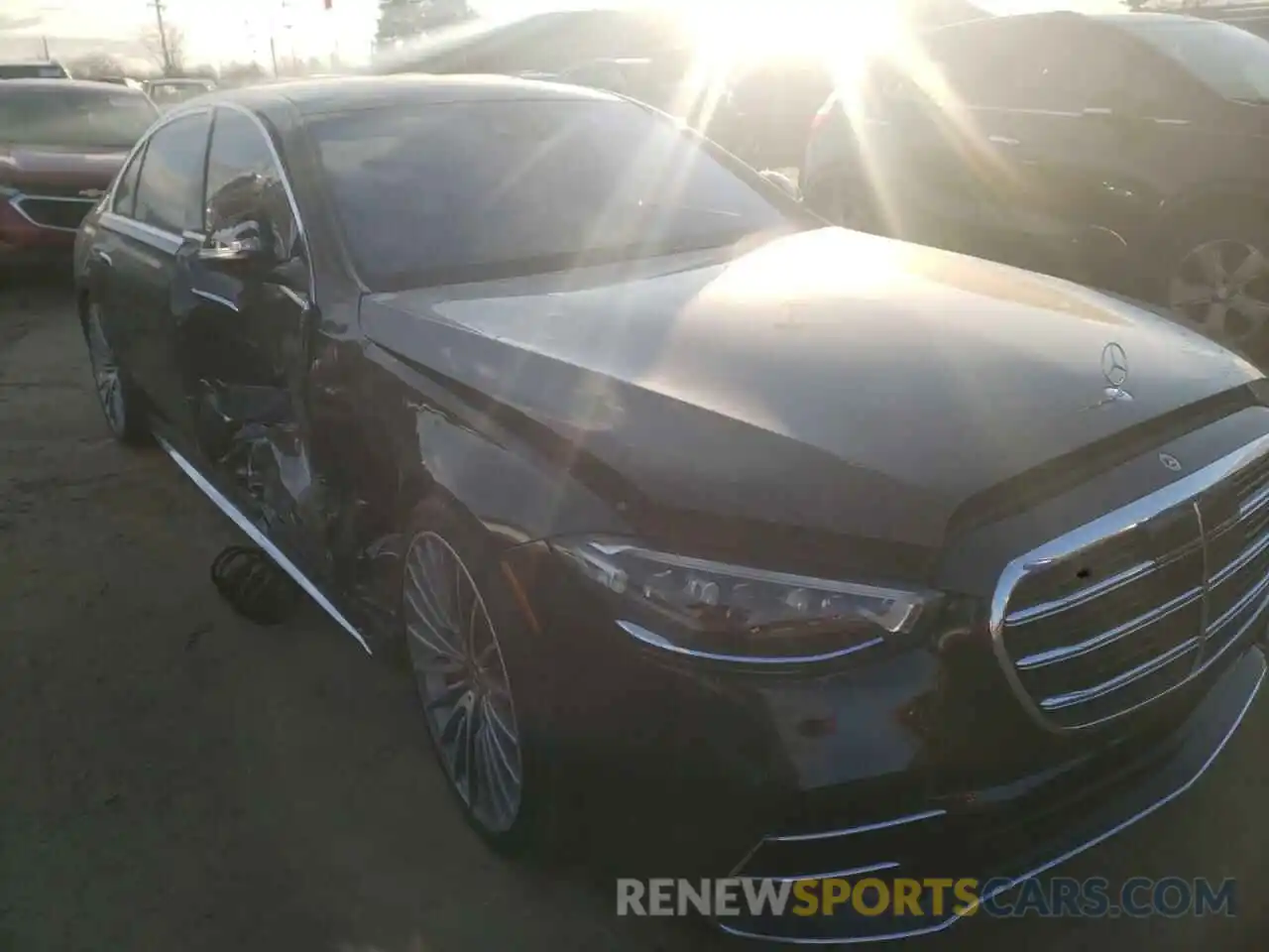 1 Photograph of a damaged car W1K6G7GB1MA046027 MERCEDES-BENZ S-CLASS 2021