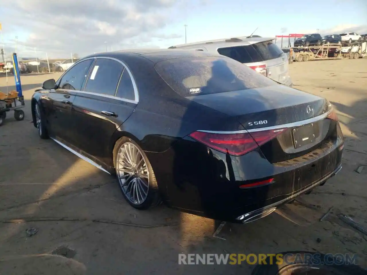 3 Photograph of a damaged car W1K6G7GB1MA046027 MERCEDES-BENZ S-CLASS 2021