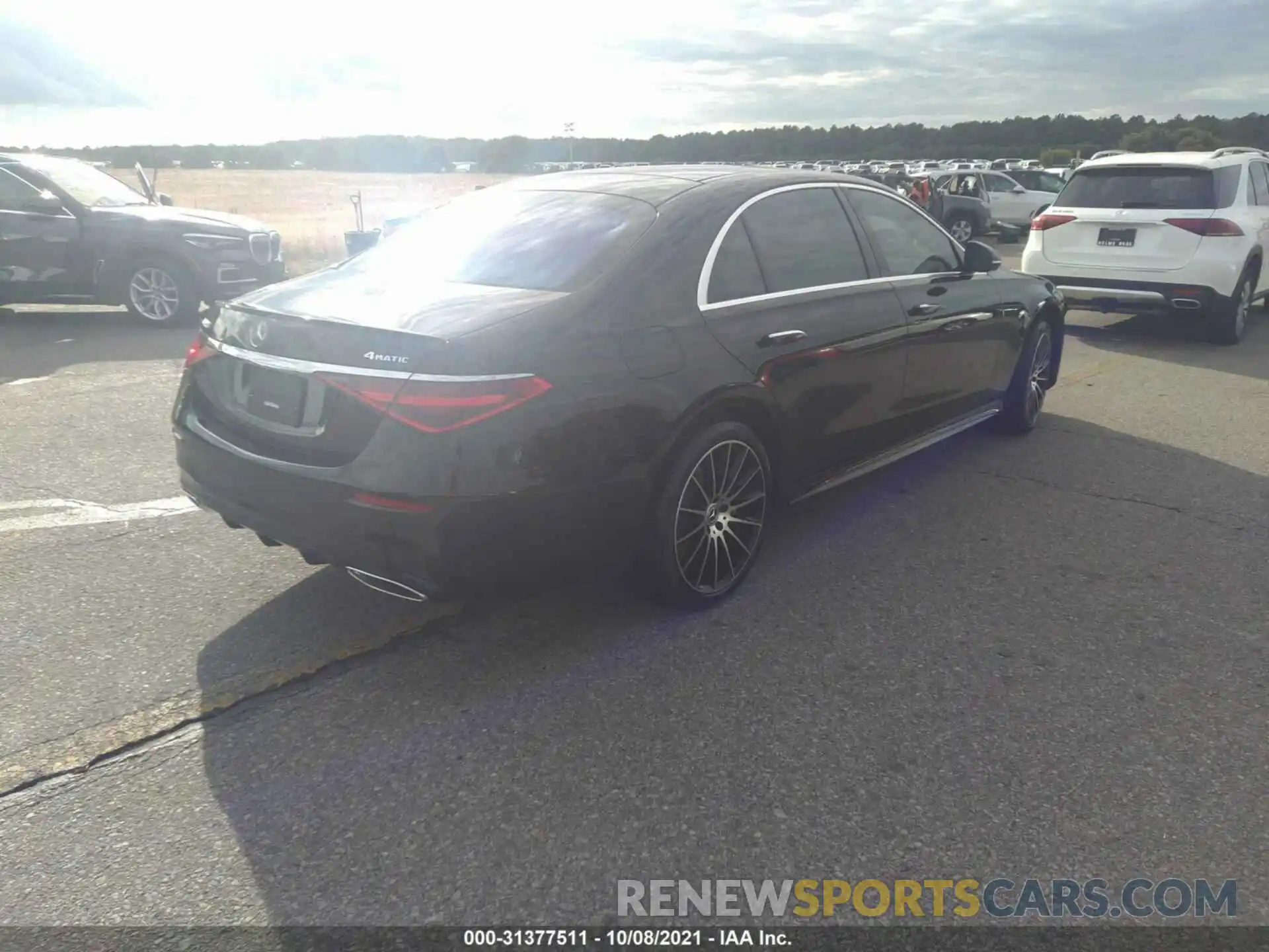 4 Photograph of a damaged car W1K6G7GB1MA055603 MERCEDES-BENZ S-CLASS 2021