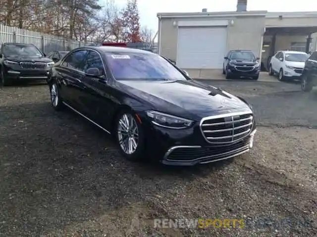 1 Фотография поврежденного автомобиля W1K6G7GB2MA038020 MERCEDES-BENZ S-CLASS 2021