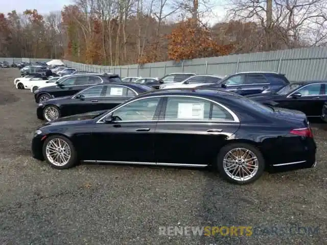 10 Photograph of a damaged car W1K6G7GB2MA038020 MERCEDES-BENZ S-CLASS 2021