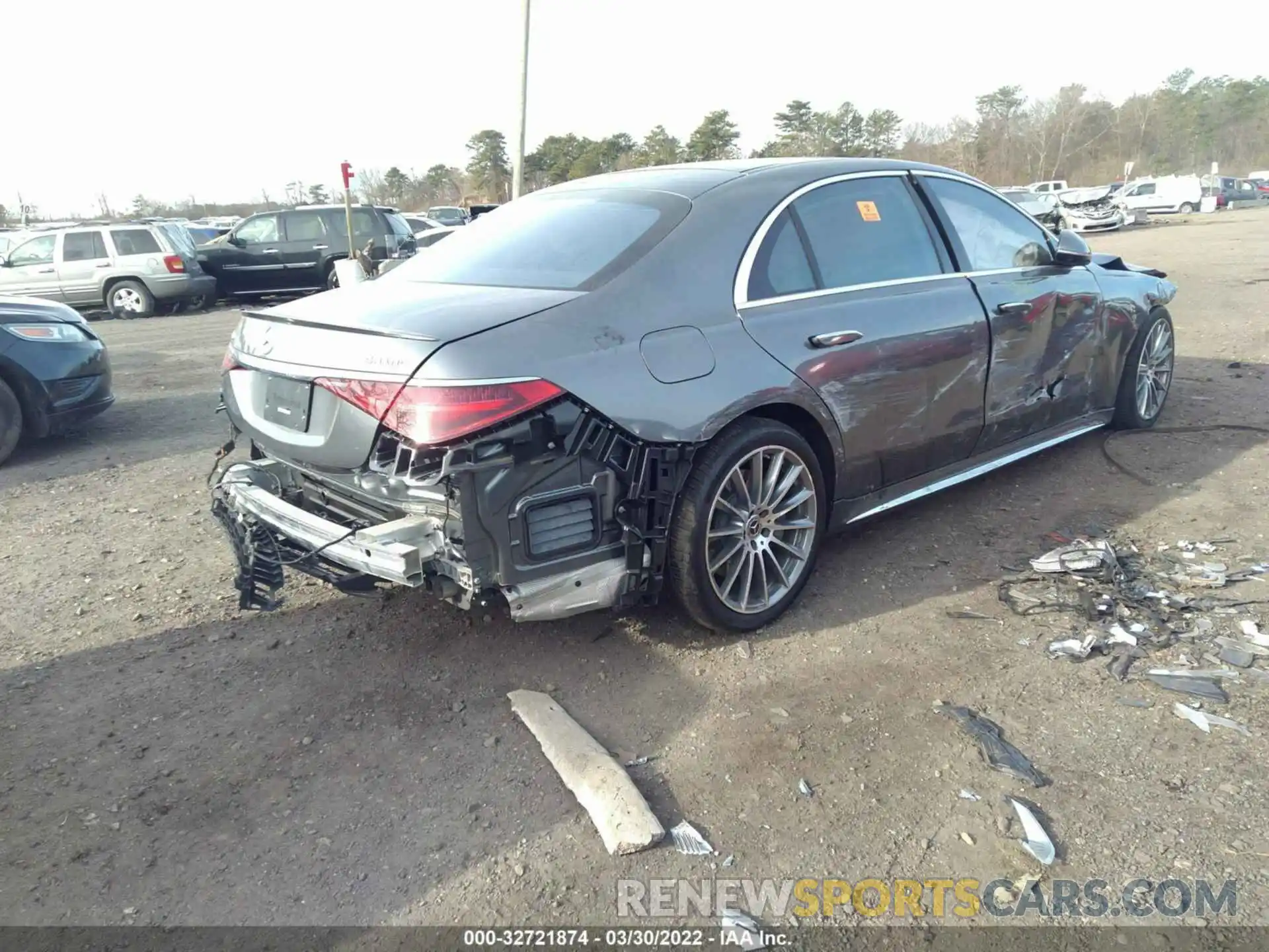 6 Photograph of a damaged car W1K6G7GB2MA043167 MERCEDES-BENZ S-CLASS 2021