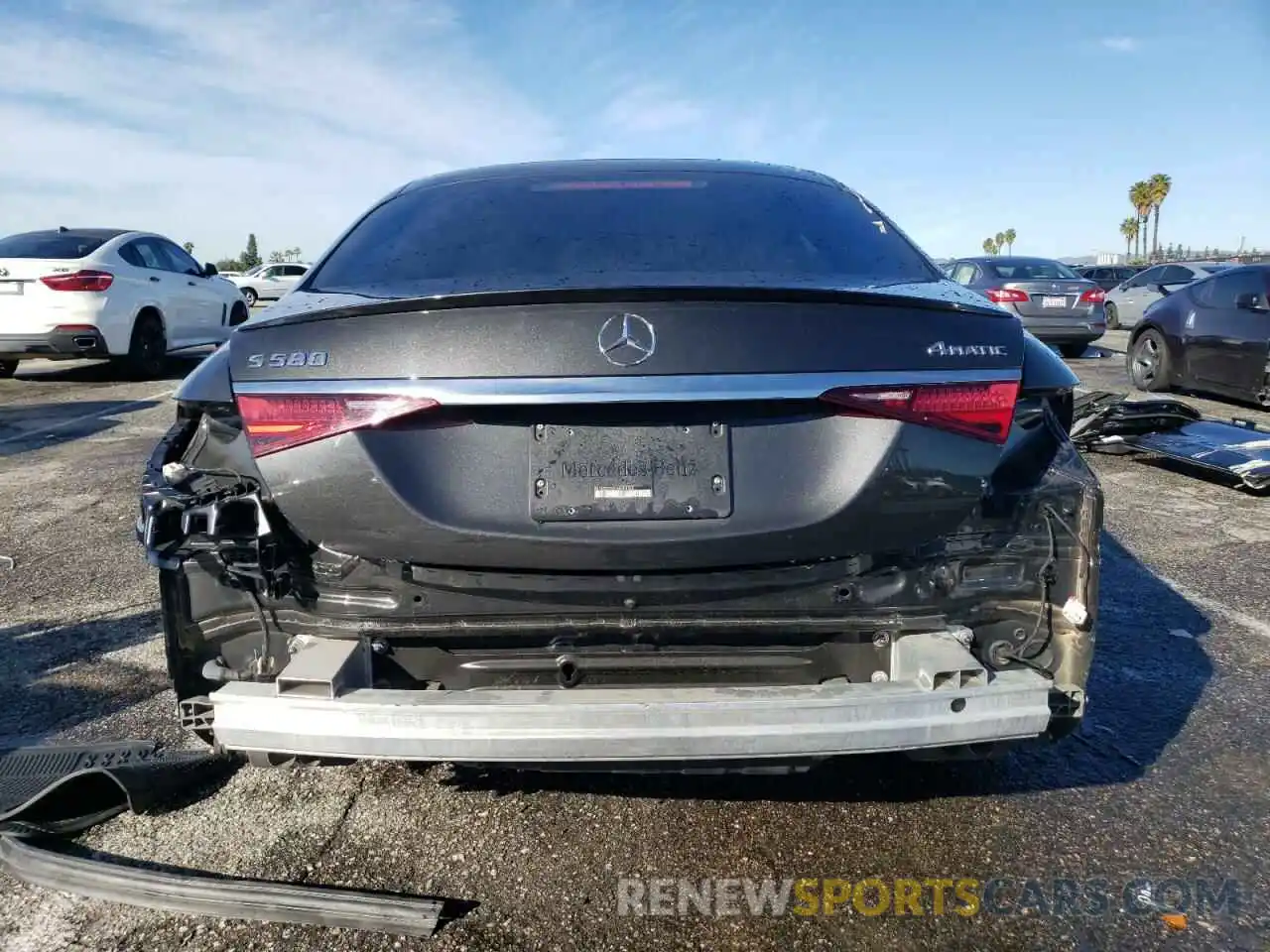 6 Фотография поврежденного автомобиля W1K6G7GB2MA053102 MERCEDES-BENZ S-CLASS 2021