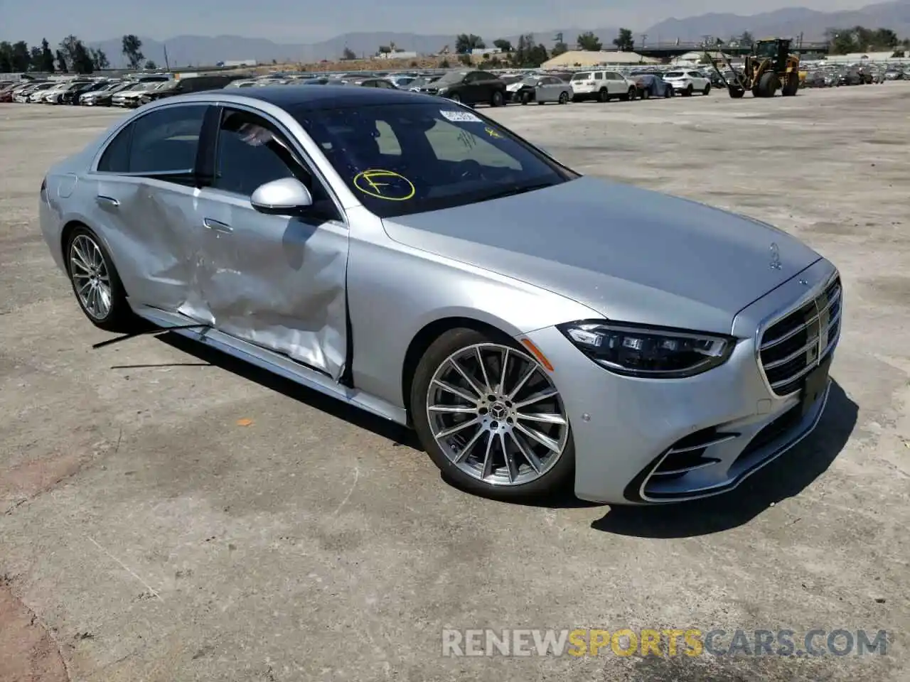 1 Photograph of a damaged car W1K6G7GB3MA017175 MERCEDES-BENZ S-CLASS 2021