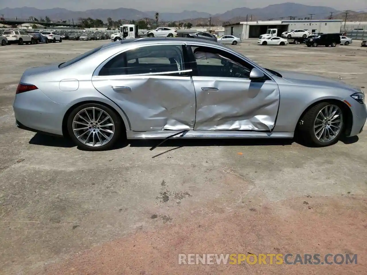 9 Photograph of a damaged car W1K6G7GB3MA017175 MERCEDES-BENZ S-CLASS 2021