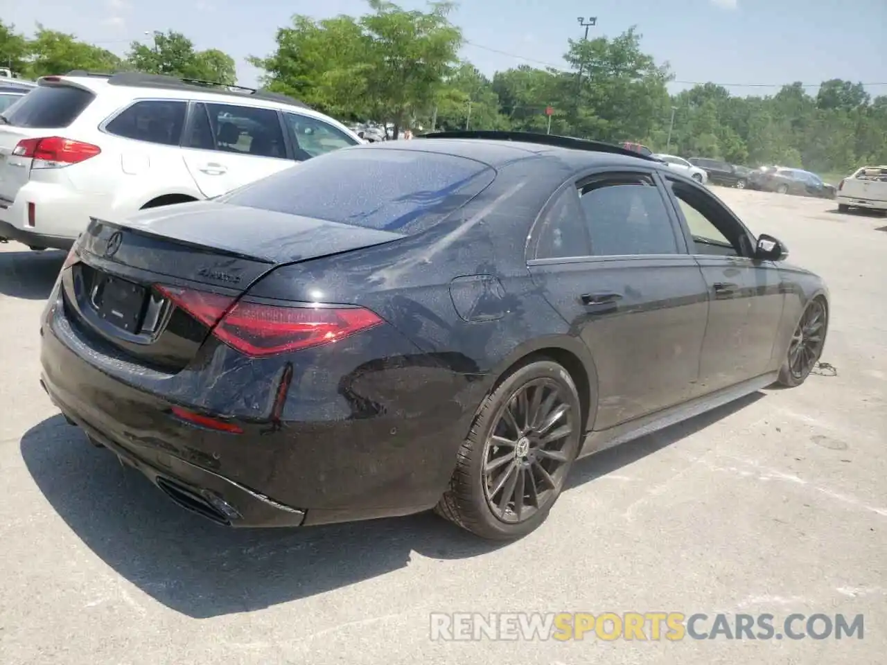 4 Photograph of a damaged car W1K6G7GB3MA045686 MERCEDES-BENZ S-CLASS 2021