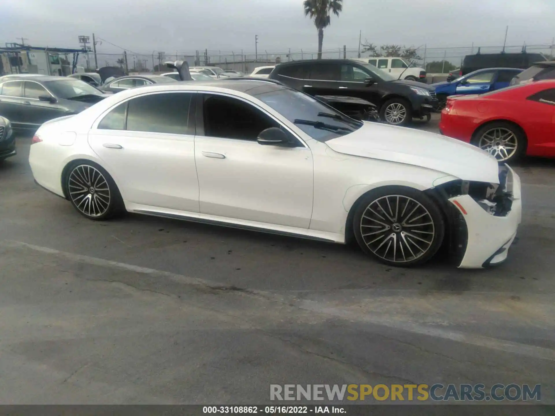 1 Photograph of a damaged car W1K6G7GB3MA052363 MERCEDES-BENZ S-CLASS 2021