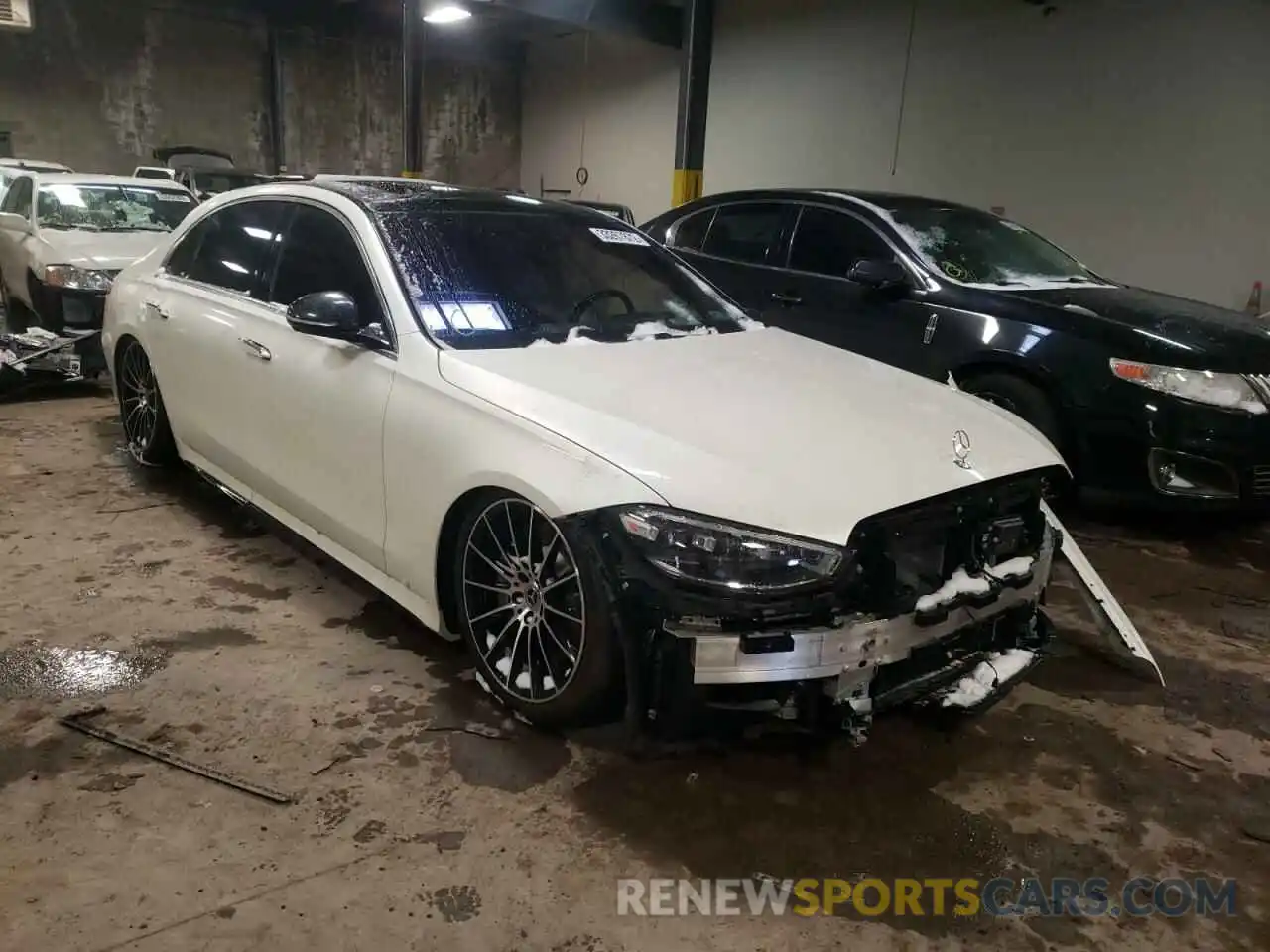 1 Photograph of a damaged car W1K6G7GB4MA037192 MERCEDES-BENZ S-CLASS 2021