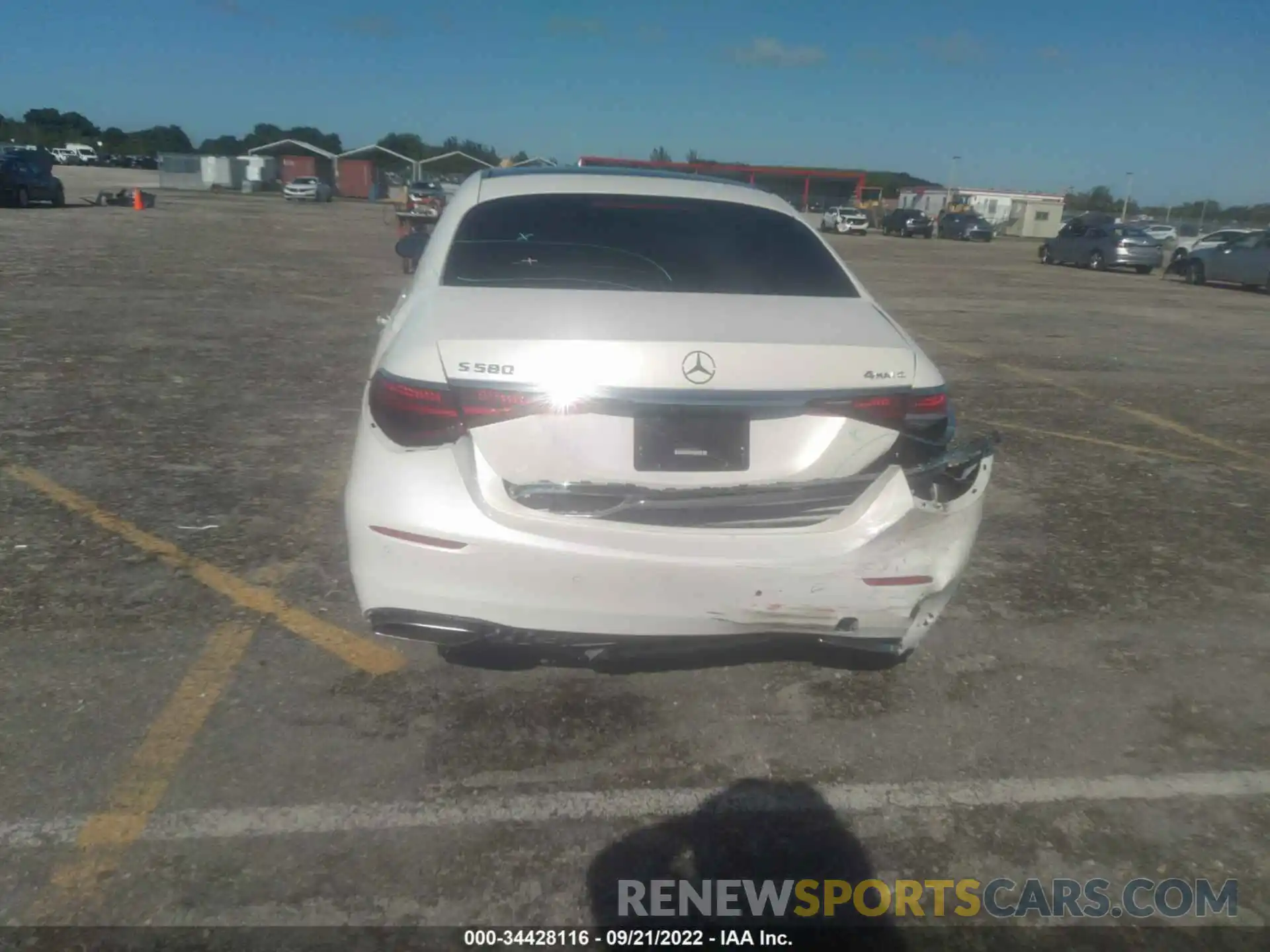 6 Photograph of a damaged car W1K6G7GB4MA052243 MERCEDES-BENZ S-CLASS 2021