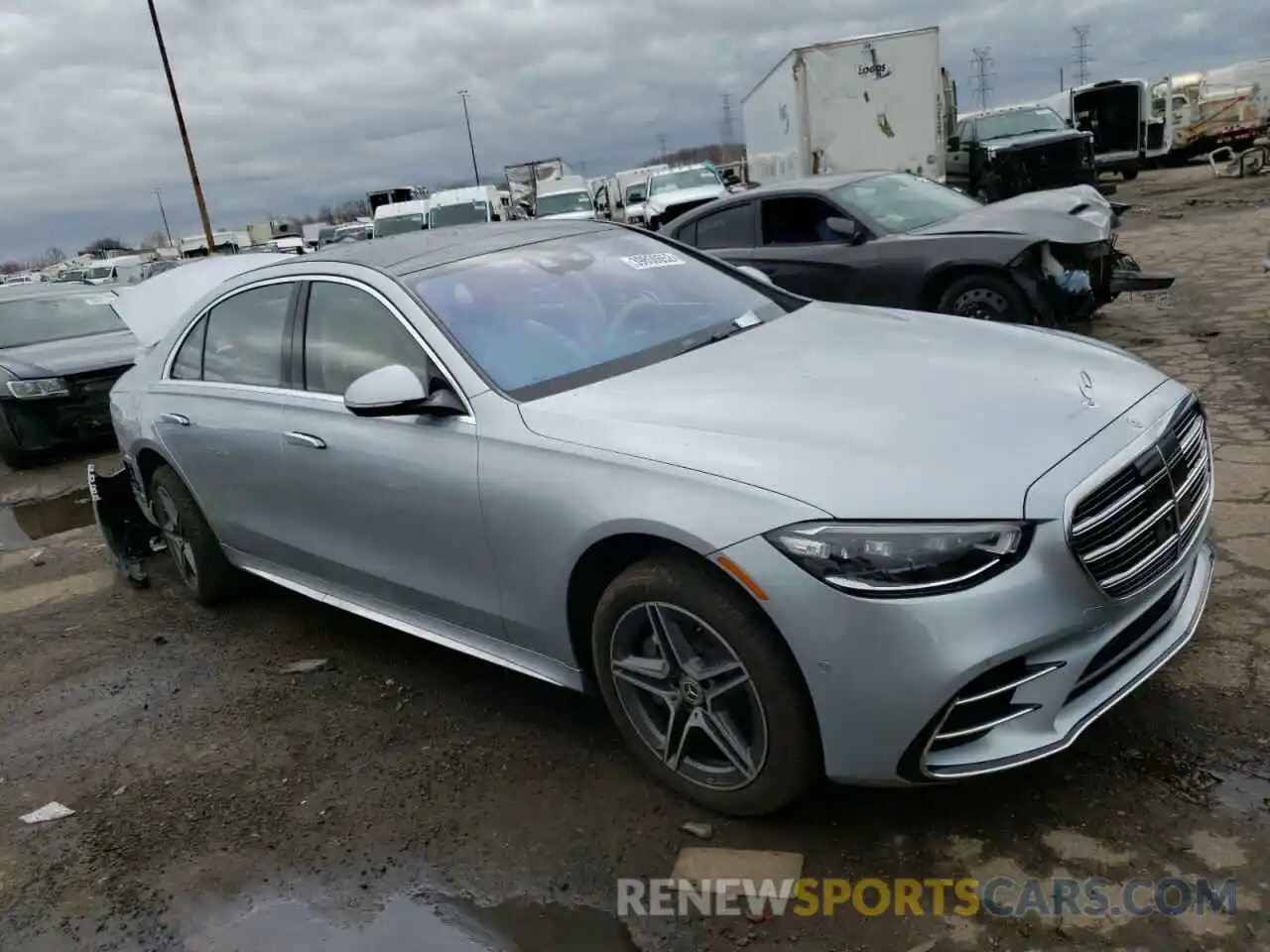 1 Photograph of a damaged car W1K6G7GB4MA052419 MERCEDES-BENZ S-CLASS 2021