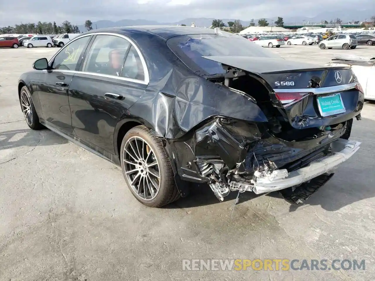 3 Photograph of a damaged car W1K6G7GB4MA057166 MERCEDES-BENZ S-CLASS 2021