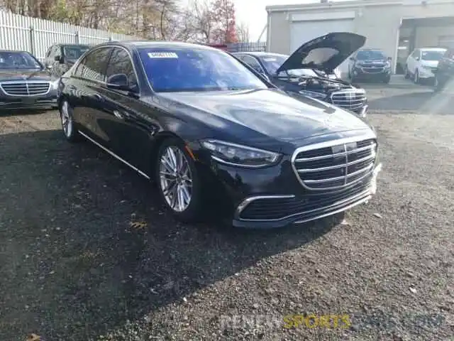 1 Фотография поврежденного автомобиля W1K6G7GB5MA020224 MERCEDES-BENZ S-CLASS 2021