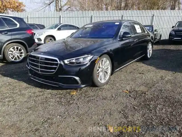 2 Фотография поврежденного автомобиля W1K6G7GB5MA020224 MERCEDES-BENZ S-CLASS 2021