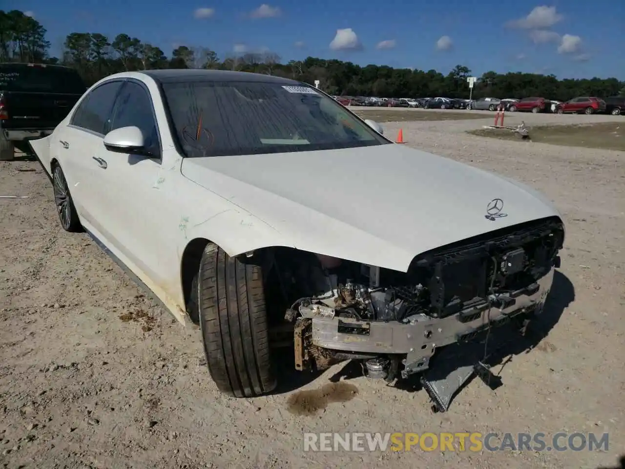 1 Photograph of a damaged car W1K6G7GB5MA024290 MERCEDES-BENZ S-CLASS 2021