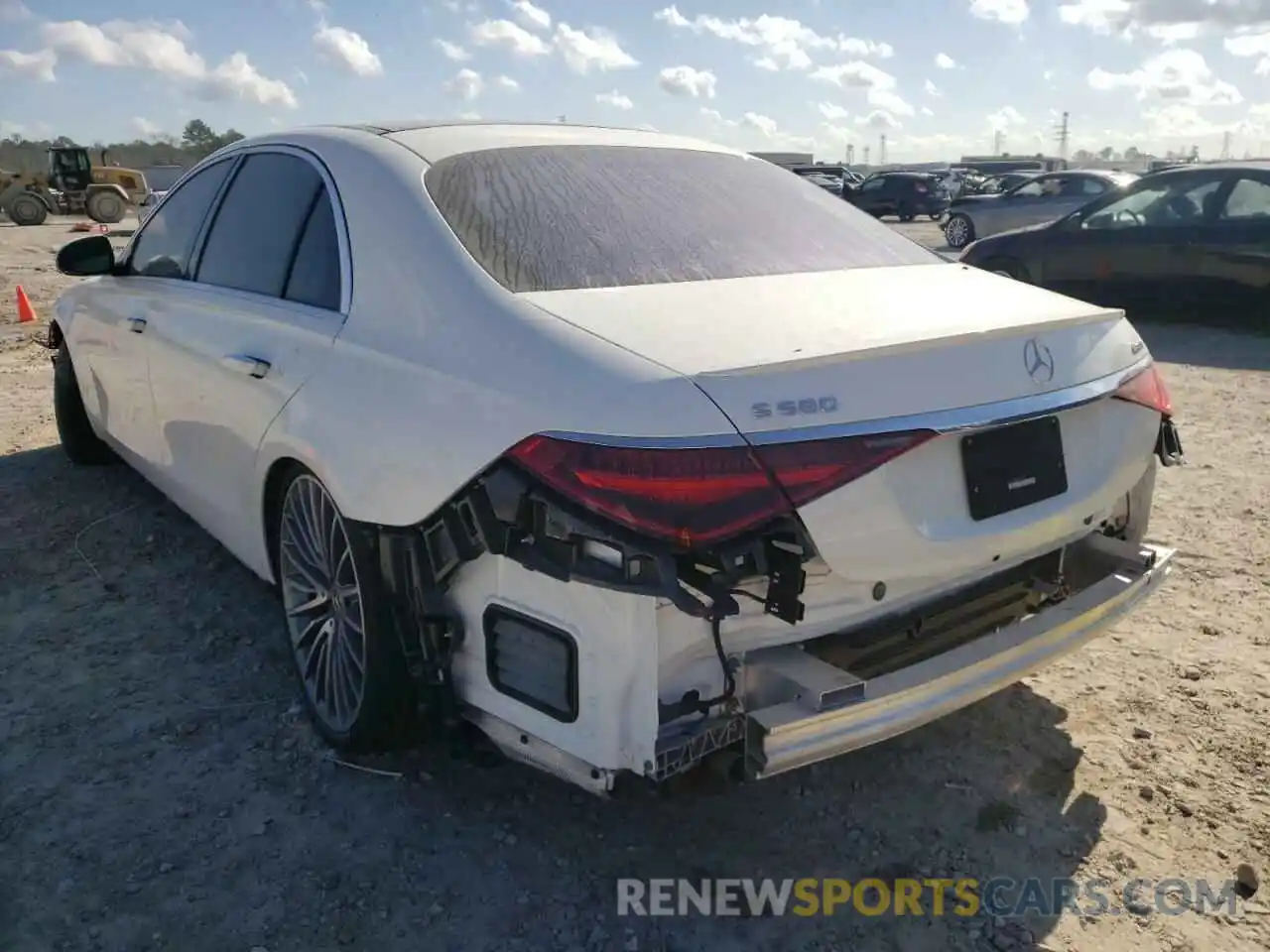 3 Photograph of a damaged car W1K6G7GB5MA024290 MERCEDES-BENZ S-CLASS 2021