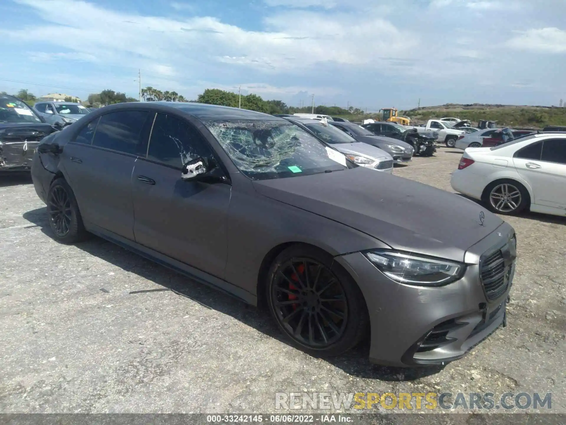 1 Photograph of a damaged car W1K6G7GB6MA017803 MERCEDES-BENZ S-CLASS 2021